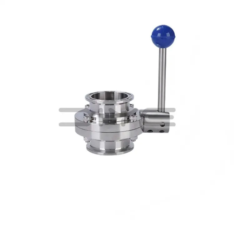 శానిటరీ క్లాంప్ బటర్‌ఫ్లై వాల్వ్